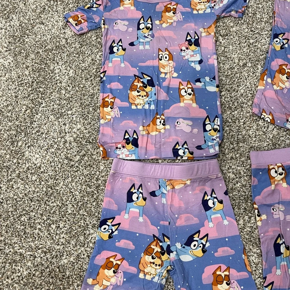 Bluey little sleepies Kids Pajamas Set - Picture 4 of 7